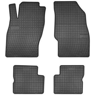 Afbeelding van M MOTOS auto Vloermatten van rubber voor Opel Corsa D 2006 2014 Verbeter uw reiscomfort met anti slip mat alle weersomstandigheden, bescherming tegen vuil