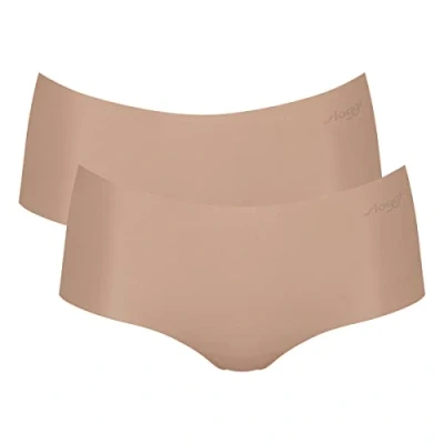 Afbeelding van Sloggi 2P ZERO Microfibre 2.0 Shorts Huid Large Dames