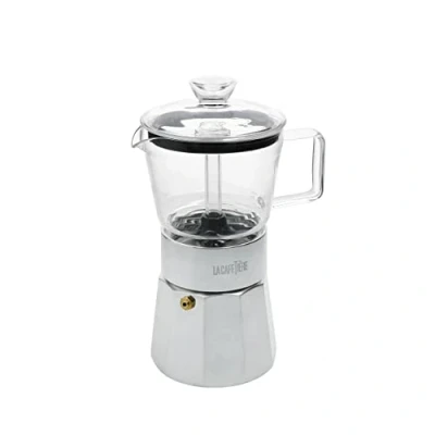 Afbeelding van La Cafetière Espresso Maker, 6 Kopjes, Glas Verona