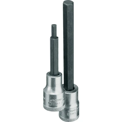 Afbeelding van Gedore Dopsleutel schroevendraaier 1/2&quot; tbv binnenzeskant schroeven, lang IN19L 10 140mm