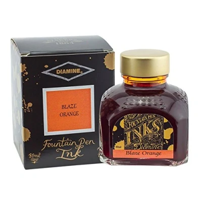 Afbeelding van Diamine Inkt for vulpen, Blaze Orange 80ml