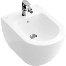 Afbeelding van Villeroy &amp; Boch Subway 2.0 Compact wandbidet wit ceramic+ (35,5x48 cm)