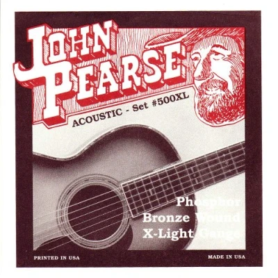 Afbeelding van John Pearse Fosforbrons akoestische gitaar snaren 10 47