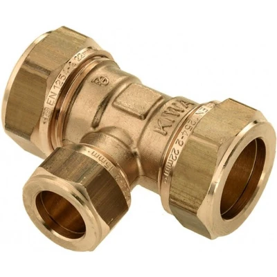 Afbeelding van Bonfix T koppeling 28 x 22 mm knel