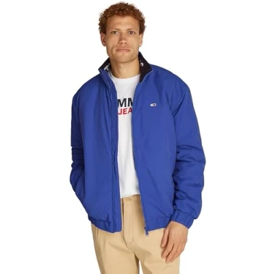 Afbeelding van Tommy Jeans TJM ESSENTIAL gewatteerde jas voor heren DM0DM19661 andere jassen, blauw (felblauw), L, Blauw, L