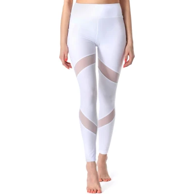 Afbeelding van Merry Style Dames Leggings Sport Vrijetijdsbroek Lang Polyester MS MS10 233 LE Wit XXL