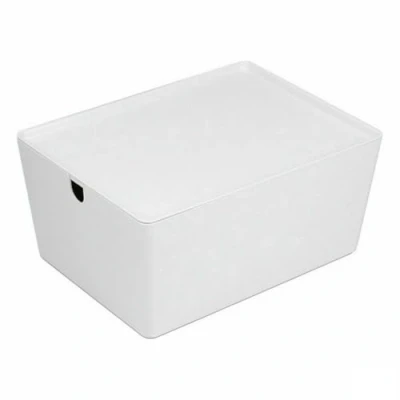 Afbeelding van Opstapelbare opbergbox Confortime Met deksel 35 x 26 16 cm (6 Stuks)