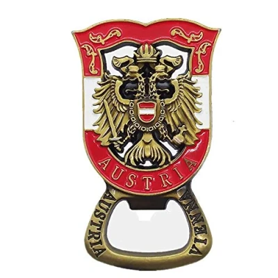Afbeelding van Oostenrijk Koelkast Magneet Flesopener Souvenir Gift Collection, Huis &amp; Keuken Decoratie Magnetische Sticker, Bieropener