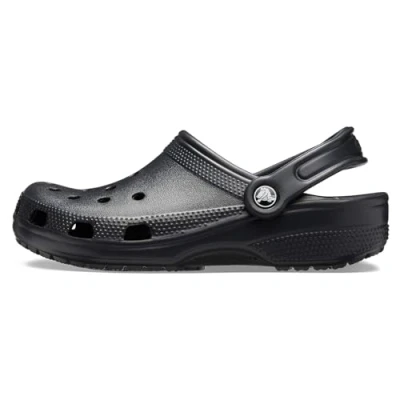 Afbeelding van Crocs Classic Unisex Clogs, Maat: 33 34, Schwarz Kunststof