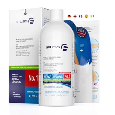 Afbeelding van Mr. Fuss® anti eeltsysteem, groei nagelriemverwijderaar eelt verwijderaar oplossing nr. 1 sterk verzachtend