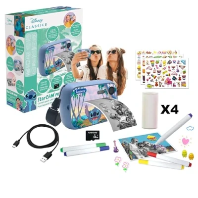 Afbeelding van Lilo &amp; Stitch Instant Print Kindercamera met SD card 3380743103617