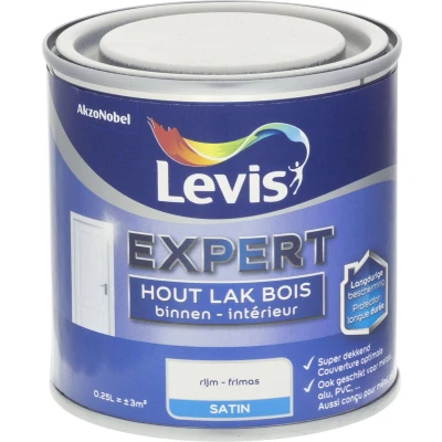 Afbeelding van Levis Expert Lak Binnen Satin Rijm 0.25L
