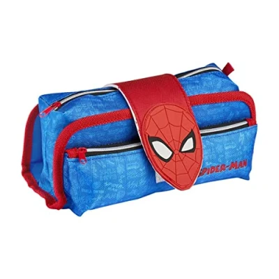Afbeelding van Schoolpennenzak Spider Man Blauw 22 x 12 7 cm