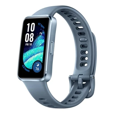 Afbeelding van HUAWEI Band 10 Smartwatch AI powered fitnessmonitoring, Geavanceerde slaapanalyse, Gemiddelde HRV tijdens slaap en slaapinzichten, tot 14 dagen batterijduur, Aluminium behuizing, iOS &amp; Android, Blauw