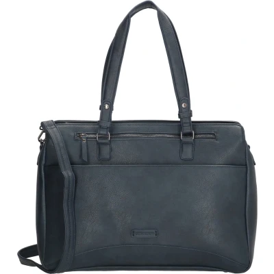 Afbeelding van Enrico Benetti Dames Laptoptas / Werktas Aktetas Lily Blauw 15 inch