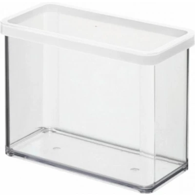 Afbeelding van Rotho Premium Can LOFT 20x10x14 cm Transparant / Wit 2100 ml