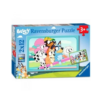 Afbeelding van Ravensburger Bluey Legpuzzel 2x12 stuks