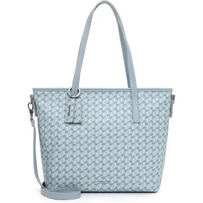 Afbeelding van Tamaris Shopper Schoudertas Francesca Cityshopper Crystal Blue Lichtblauw