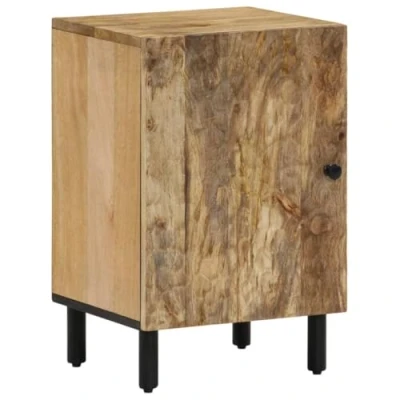 Afbeelding van vidaXL Badkamerkast 38x33x58 cm massief mangohout