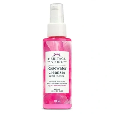 Afbeelding van Heritage Store Rozenwater Cleanser 118ML