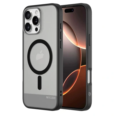 Afbeelding van Apple iPhone 16 Pro Max MagSafe Hoesje Gerecycled kunststof Incase Hardcase/Backcover Zwart Telefoonhoesje Shockproof/Valbescherming