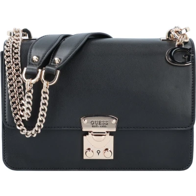Afbeelding van Guess Eliette Convertible Schoudertas, Dames, Maat: One Size, Black