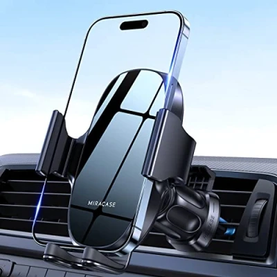 Afbeelding van Miracase Mobiele telefoonhouder voor in de auto, universele smartphonehouder iPhone 15 Pro Max/ 14/13/12/11/ SE/XS/XR/X/ 8/7/ Samsung/Huawei/Xiaomi enz