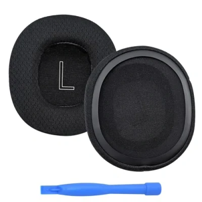 Afbeelding van Vervangende Oorkussens voor Xbox Wireless, Wired, Stereo 20th Anniversary Special Edition Hoofdtelefoon van MMOBIEL Mesh Fabric Koptelefoon Noise Isolation Earpads Zwart