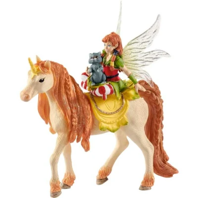 Afbeelding van Schleich bayala Fairy Marween with glitter unicorn 70567