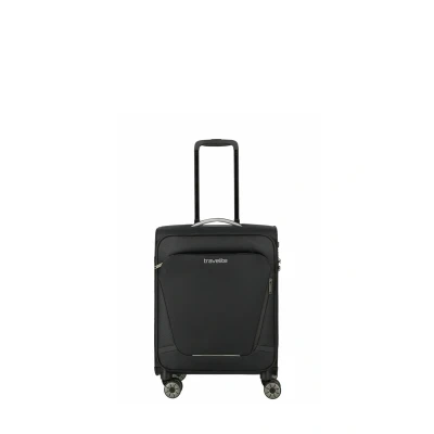 Afbeelding van Travelite Jetpack Super Light Cabin 4W Trolley S Black Handbagage Koffer