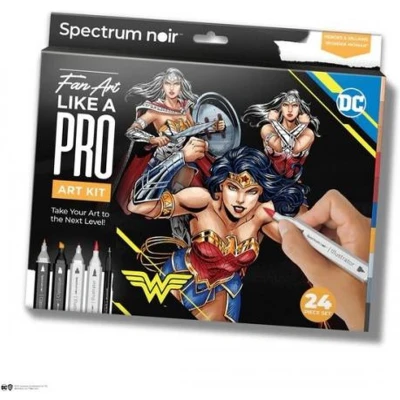 Afbeelding van Spectrum Noir Fan Art Like a Pro Kit Wonder Woman