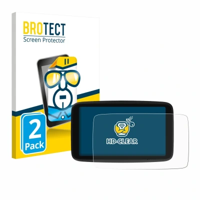 Afbeelding van BROTECT Screenprotector voor TomTom Go Classic Lite 6&quot; Folie Beschermfolie transparant (2 Stuks)
