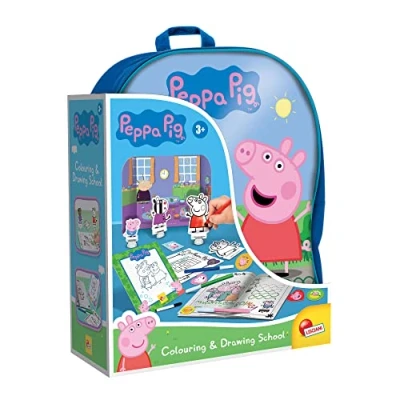 Afbeelding van Kleurrugzak en tekenschool Peppa Pig LISCIANI