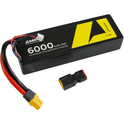 Afbeelding van Amewi LiPo accupack 7.4 V 6000 mAh Aantal cellen: 2 Hardcase XT60