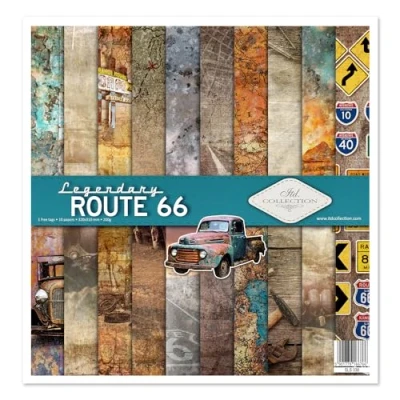 Afbeelding van ITD Collection scrapbooking pakket, papier, decoratief decoupage, kaarten maken, papierformaat 310 x 320 mm (SLS 038 HS code 48025890)
