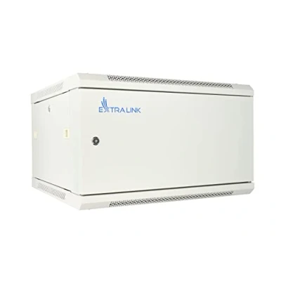 Afbeelding van Extralink EX.13001 Rack 6U Wandplank (6 HE, 19 inch rek), Serverkast, Grijs