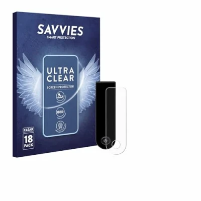Afbeelding van Savvies Screenprotector voor Xiaomi Electric Scooter 5 Max Folie Beschermfolie transparant (18 Stuks)