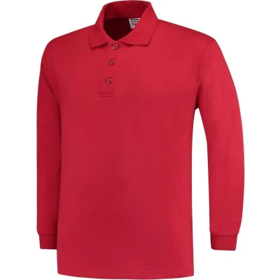 Afbeelding van Tricorp Polosweater Casual Rood Maat M