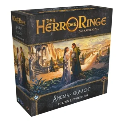 Afbeelding van Fantasy Flight Games, der Herrr Ringen: LCG Angmar ontwaakt, helden uitbreiding, expertspel, kaartspel, 1 4 spelers, vanaf 14+ jaar, 30+ minuten per speler, Duits