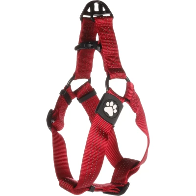 Afbeelding van &quot;Hondentuig Zorba Rood met Trekontlasting: Comfortabel en Duurzaam&quot; / M 45 55cm x