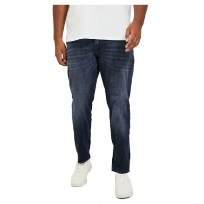 Afbeelding van Jack &amp; Jones Jeans Heren Broek 5 pocket model normale fit donkerblauw effen