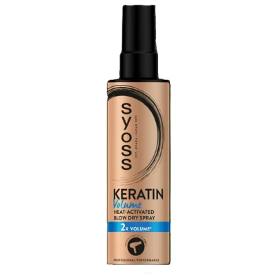 Afbeelding van Syoss Keratin Volume Heat Activated Blow Dry Spray 200ML