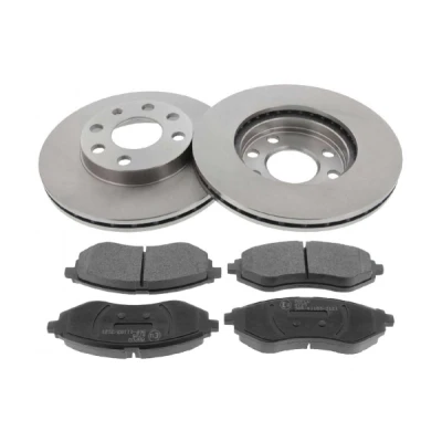 Afbeelding van MAPCO 47746 Remblokken en remschijven Vooras Geventileerd CHEVROLET: Aveo / Kalos Hatchback