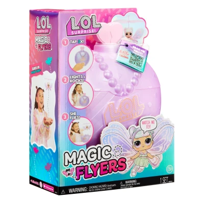 Afbeelding van L.O.L. Surprise! Magic Flyers Sweetie Fly Lila vleugels Minipop
