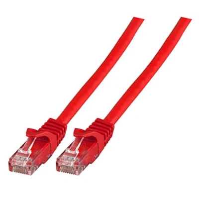 Afbeelding van EFB Elektronik 1m Cat6 Patch netwerkkabel Rood U/UTP (UTP)