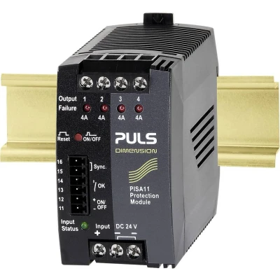 Afbeelding van PULS DIMENSION PISA11.404 Zekeringsmodule 24 V/DC 3.7 A Aantal uitgangen: 4 x Inhoud: 1 stuk(s)