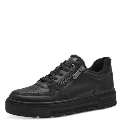 Afbeelding van MARCO TOZZI Laced 2 23755 43 Sneakers voor dames, zwart, 37 EU