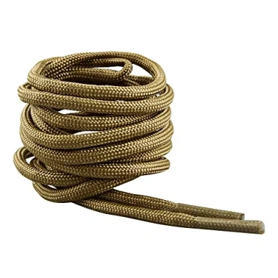 Afbeelding van Ironlace Paracord 550, bootlace, schoenveter hardlopers, wandelaars, laarzen, vrijetijdsschoenen, 1 paar, meerdere kleuren en lengtes coyote bruin 114 cm