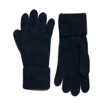 Afbeelding van Superdry Essential Ribbed Handschoenen, Dames, Maat: One Size, Dark navy