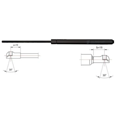 Afbeelding van METZGER 2110413 Gasveer Motorkap 640N BMW: X5 (E53) 4.4 i, 3.0 d, 4.6 is, 4.8 is 2000 2006